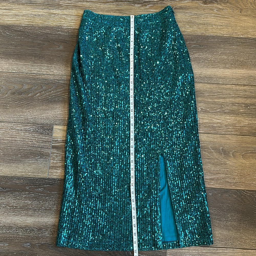Maeve by Anthropologie Sequin Midi Skirt Size XS - Picture 5 of 8